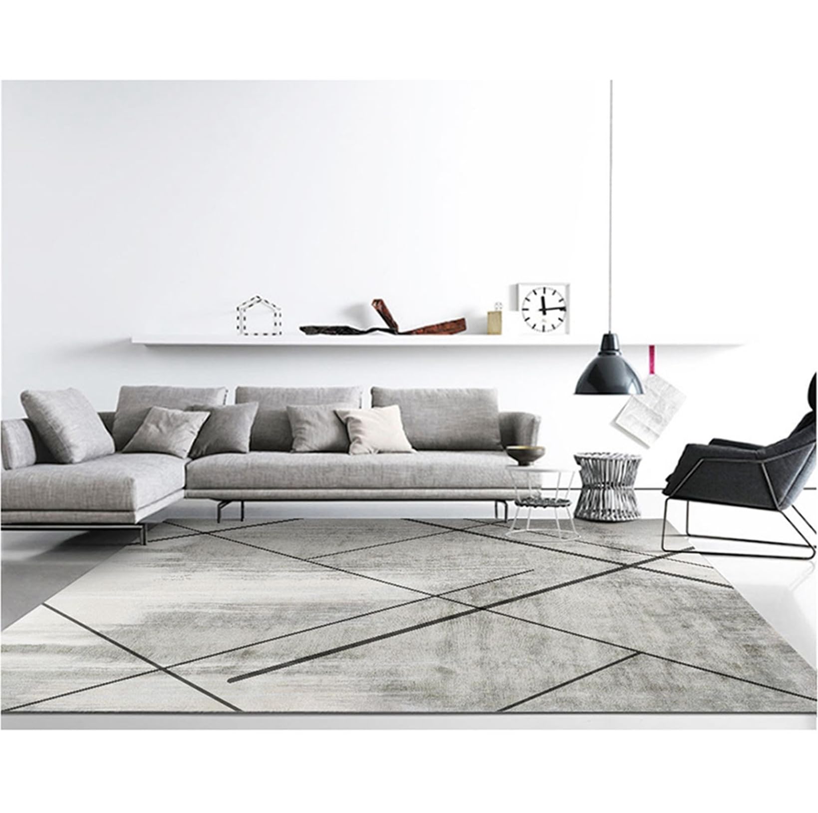 Amazon｜ラグ カーペット 140*200cm 洗えるラグ ラグマット 滑り止め付